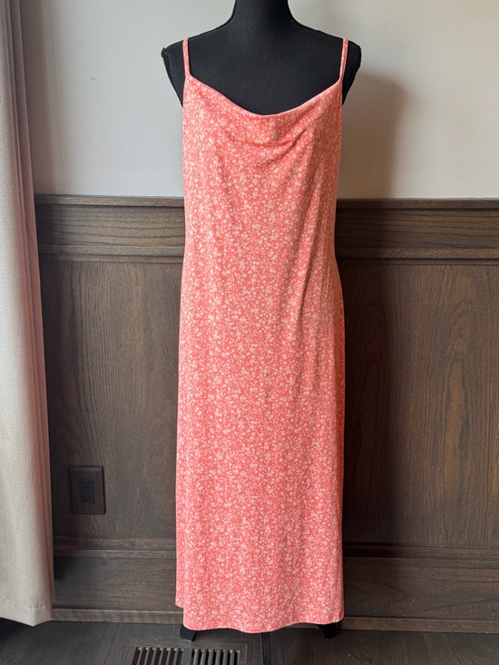 Wallflower Dresses & Skirts - Wallflower Floral Slip Dress in Coral Pink soft stretchy XL NWOT